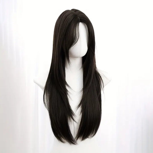 Layered Cut Style Full Head Wig